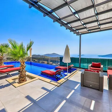 Sleeps 4 With Pool Air Con And Wifi Willa Kalkan